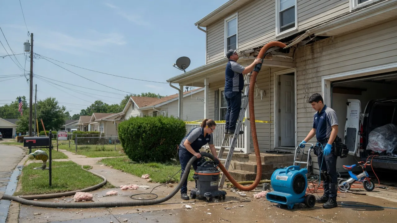 Water Damage Restoration in Fall River, KS near me